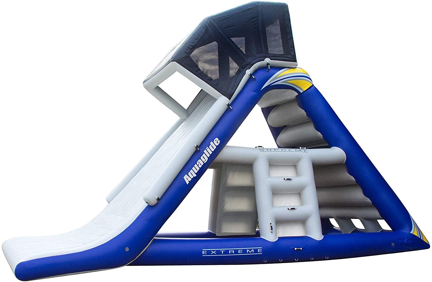 Multi Level Inflatable Floating Water Slide for Lake 