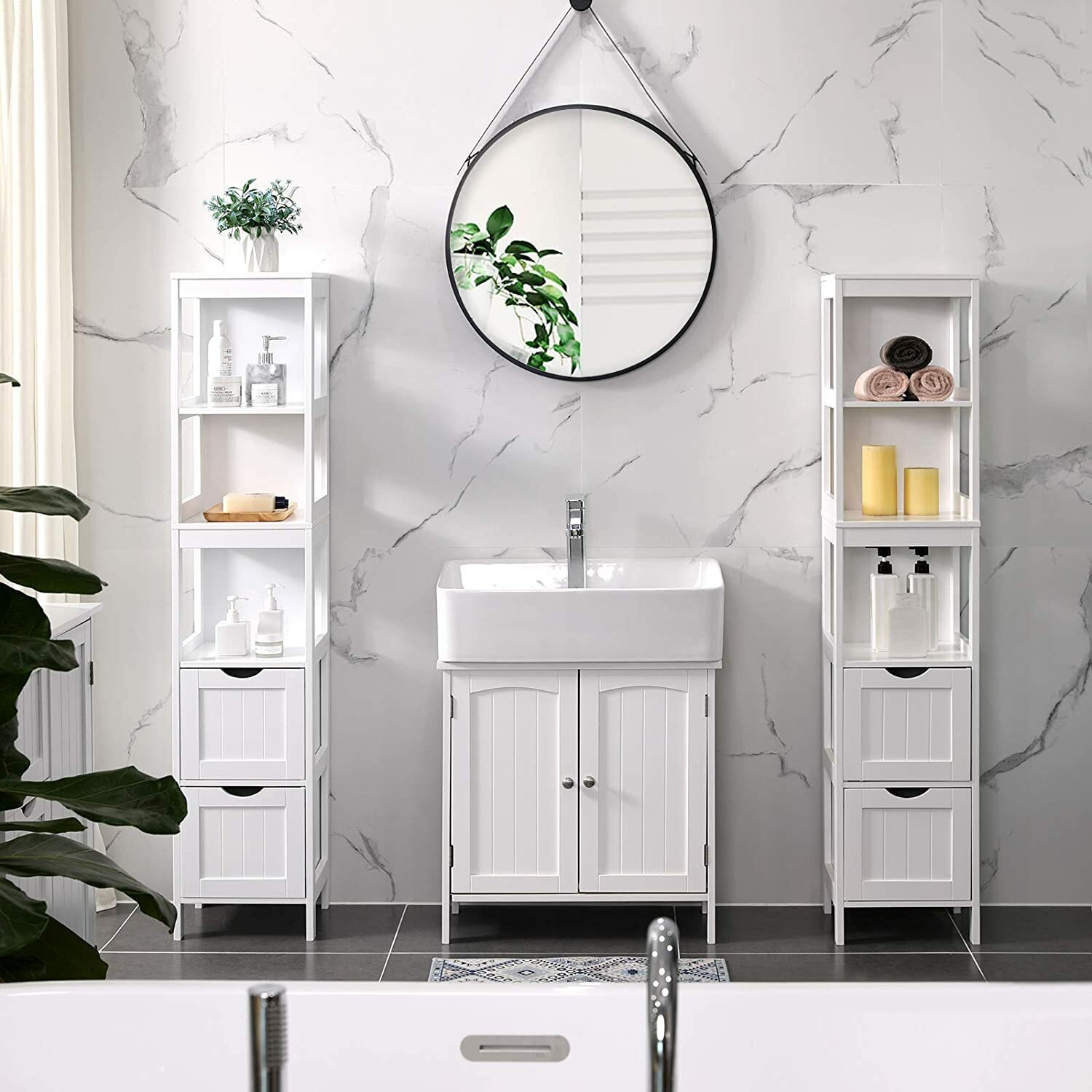 Freestanding Bathroom Cabinets - Foter