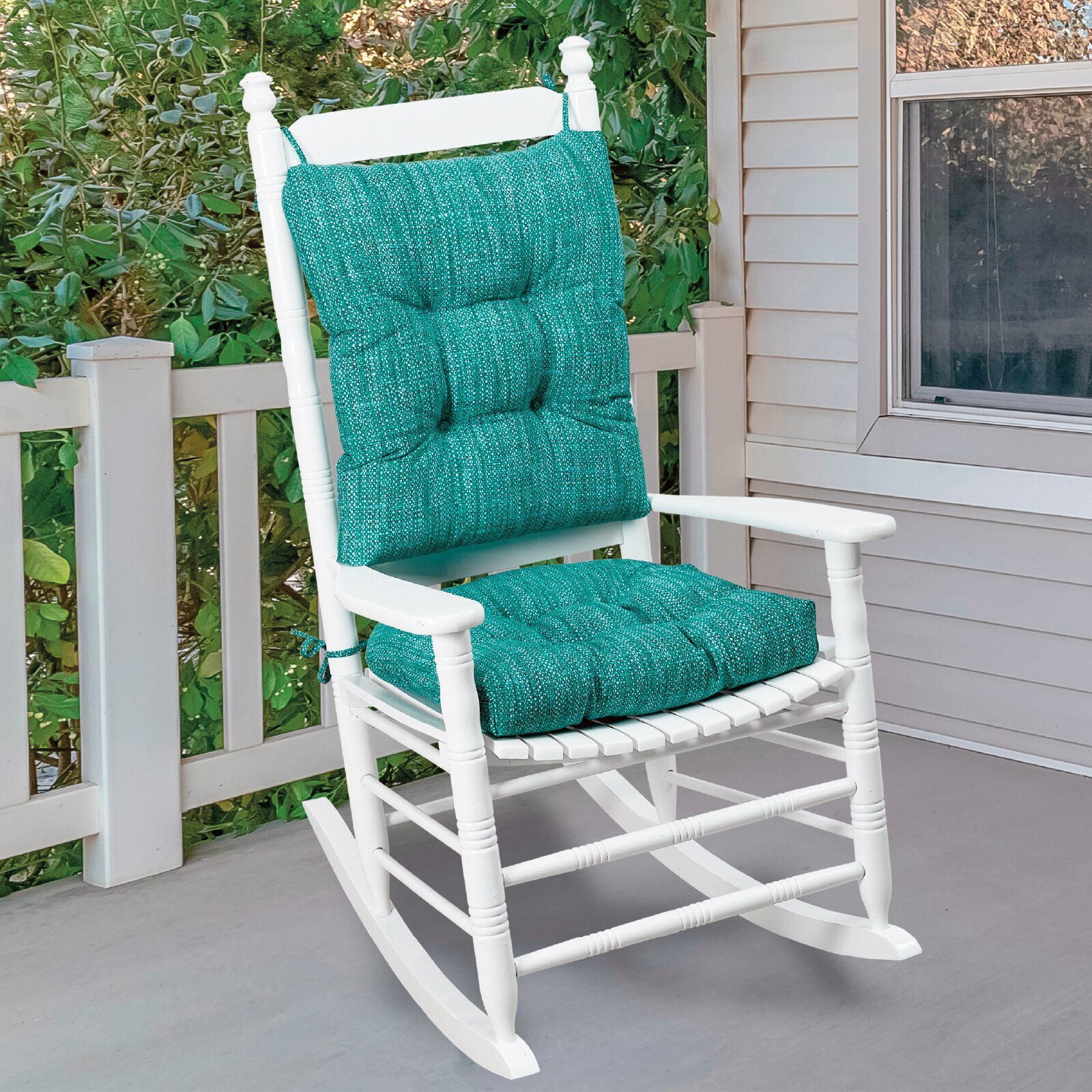 Outdoor High back Chair Cushions for Rocking Chairs