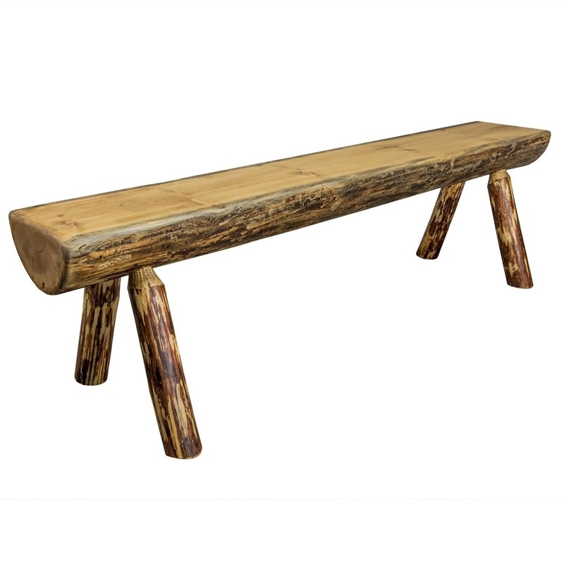 Outdoor Solid Wood Bench