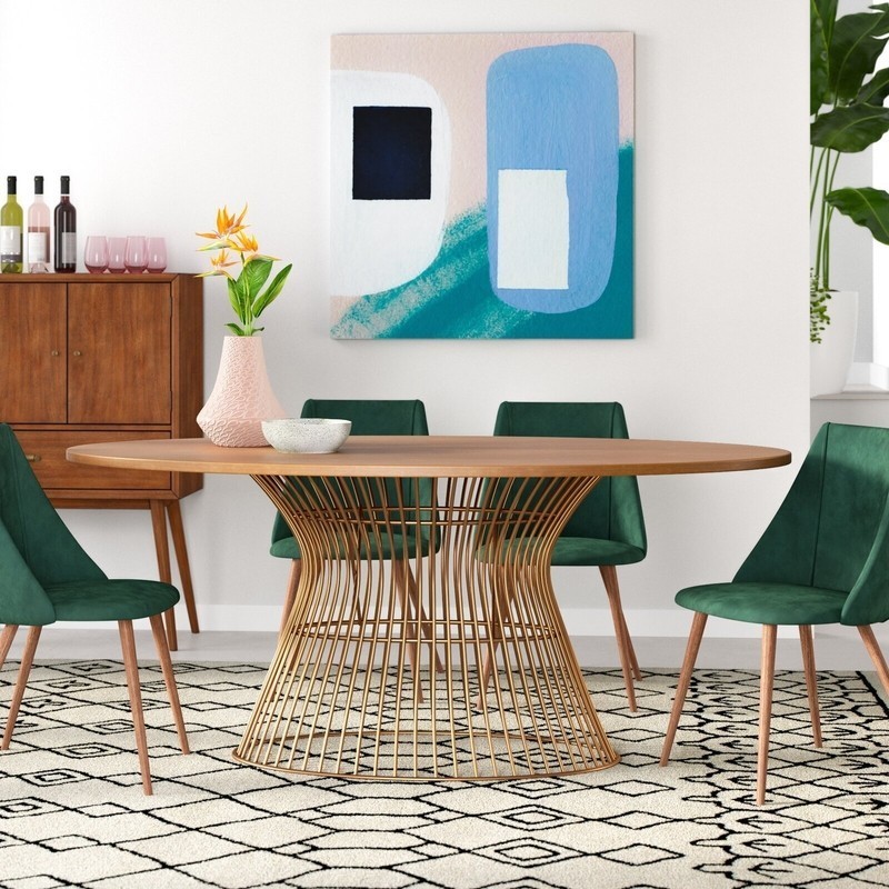 Oval Contemporary Dining Table