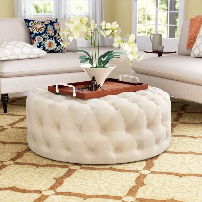 Oversized ottoman for your living room