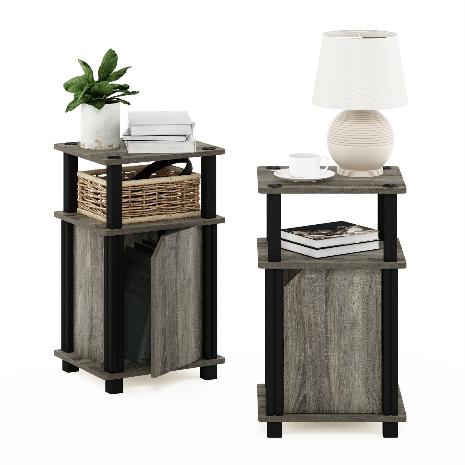 Pair of 8 inch wide tables for your living room