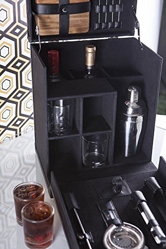 Portable Tabletop Mini Bar