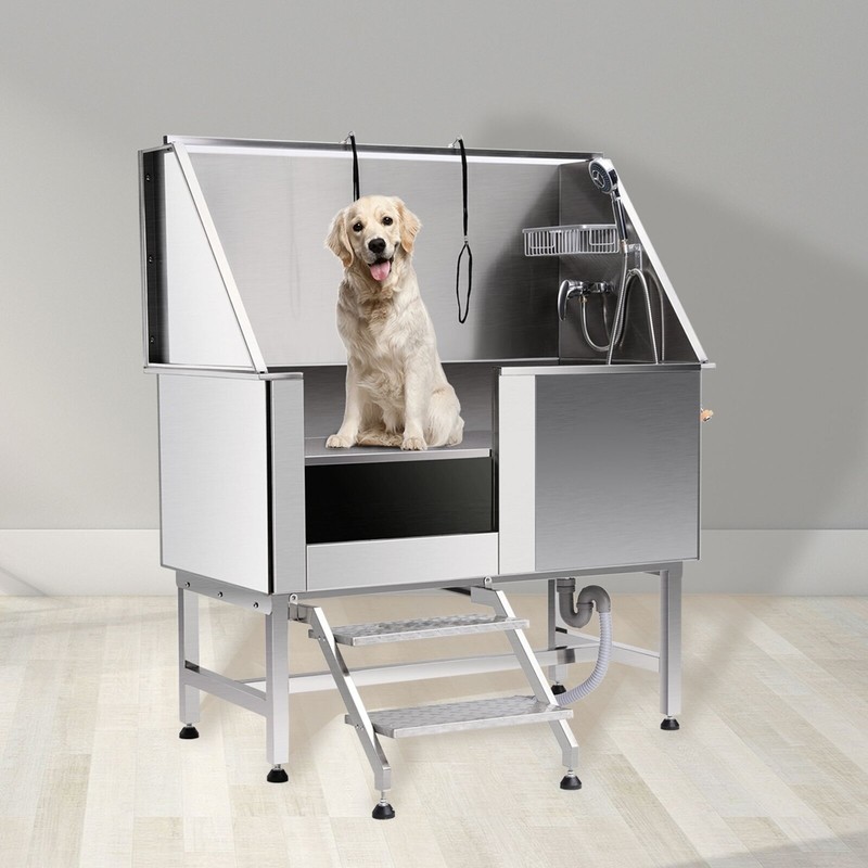 SHELANDY Stainless Steel Professional pet wash station