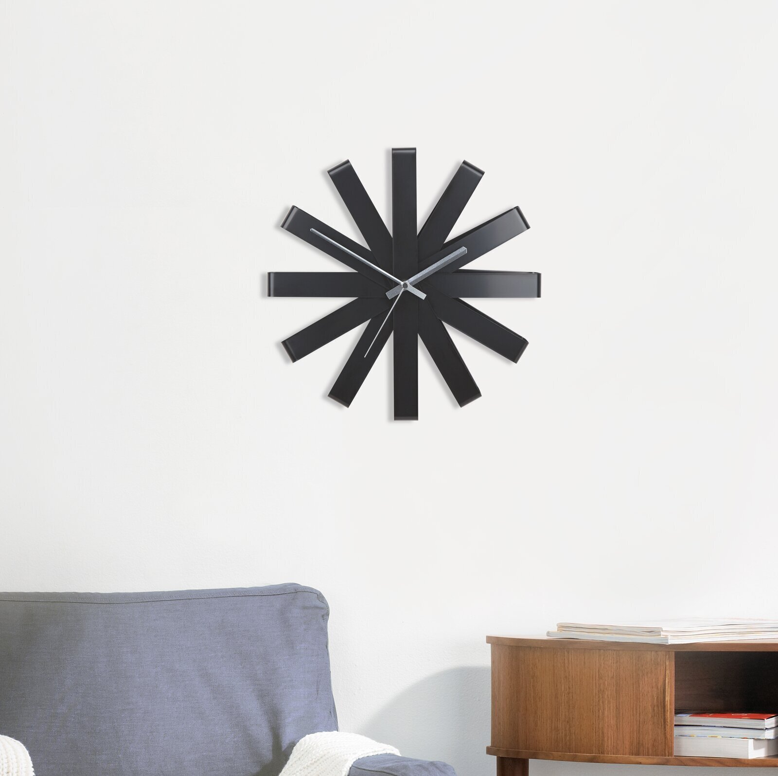 Quirky wall clocks that look like a piece you’d find in a museum of modern art