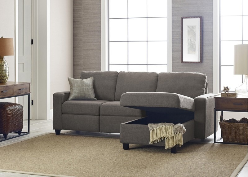 Reclining Home Theater Sectional Sofa