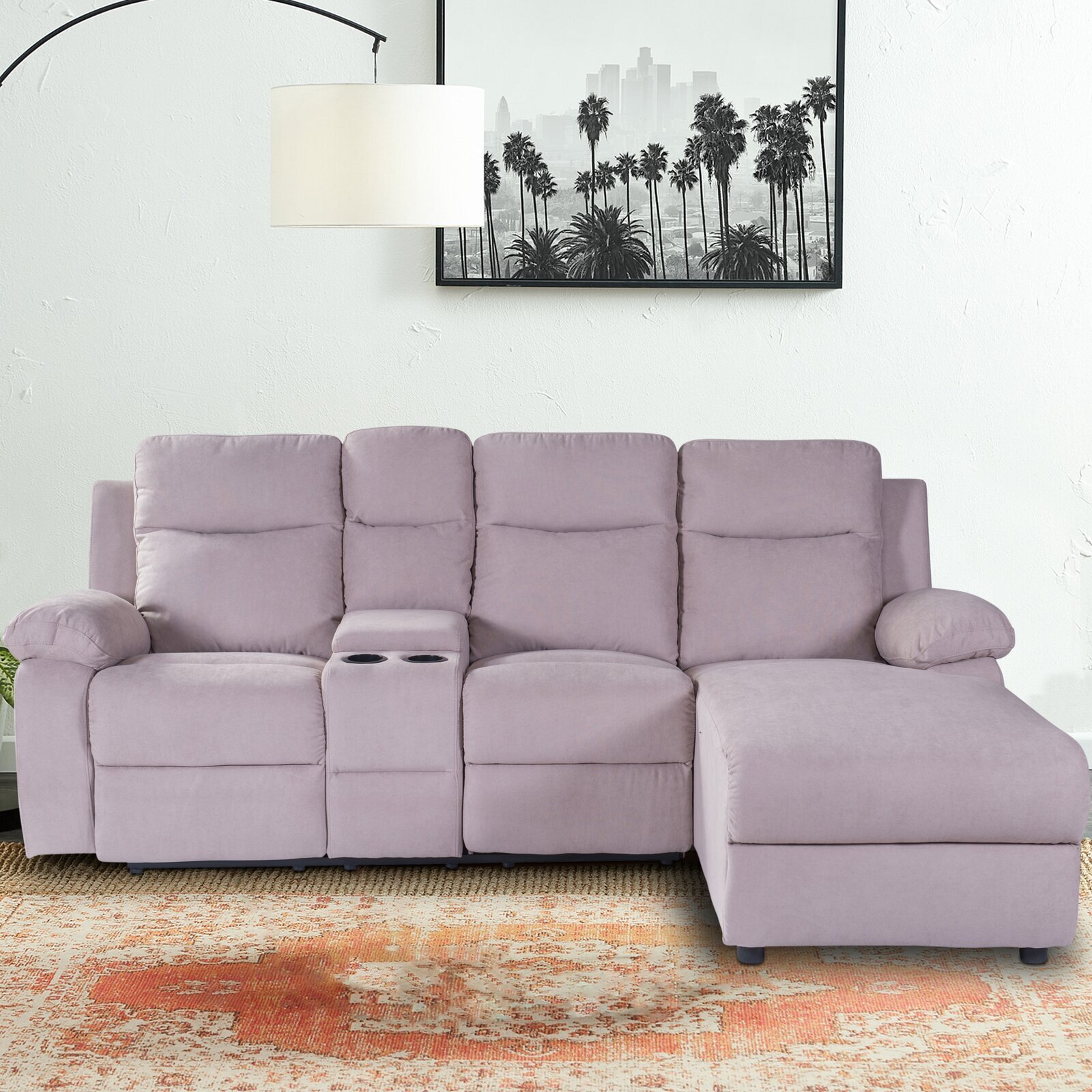 Reclining Sofa and Chaise