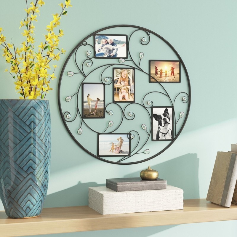 Modern Style Creative Heart Shape Photo Frames For Living Room