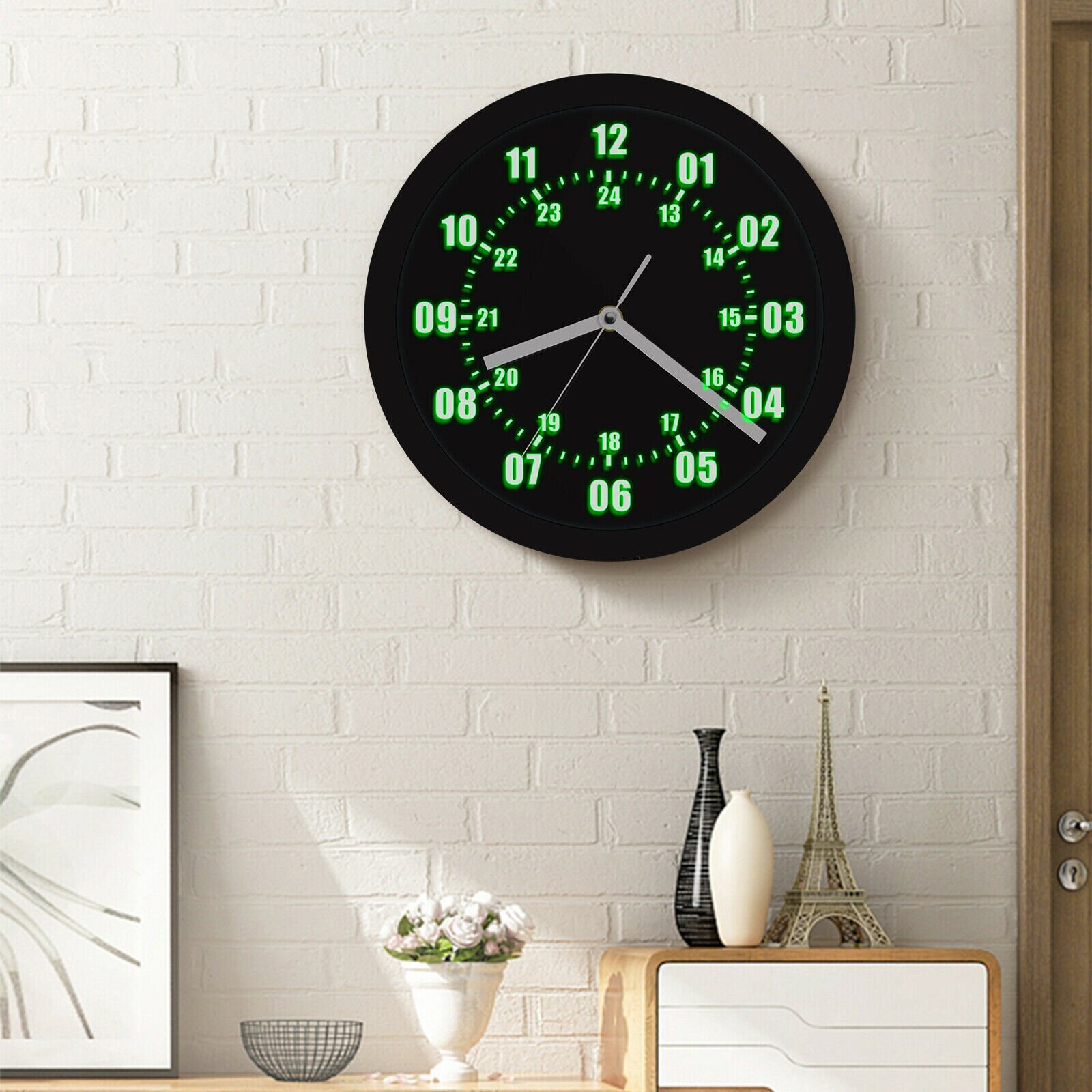 Round Led Wall Clock
