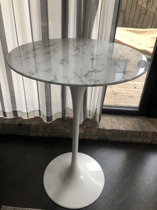Saarinen style tulip table bar height 300 500 value 1