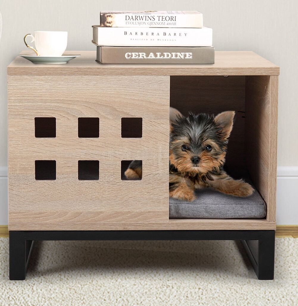 small dog crate furniture