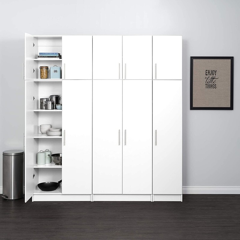 Low profile pantry deals cabinet