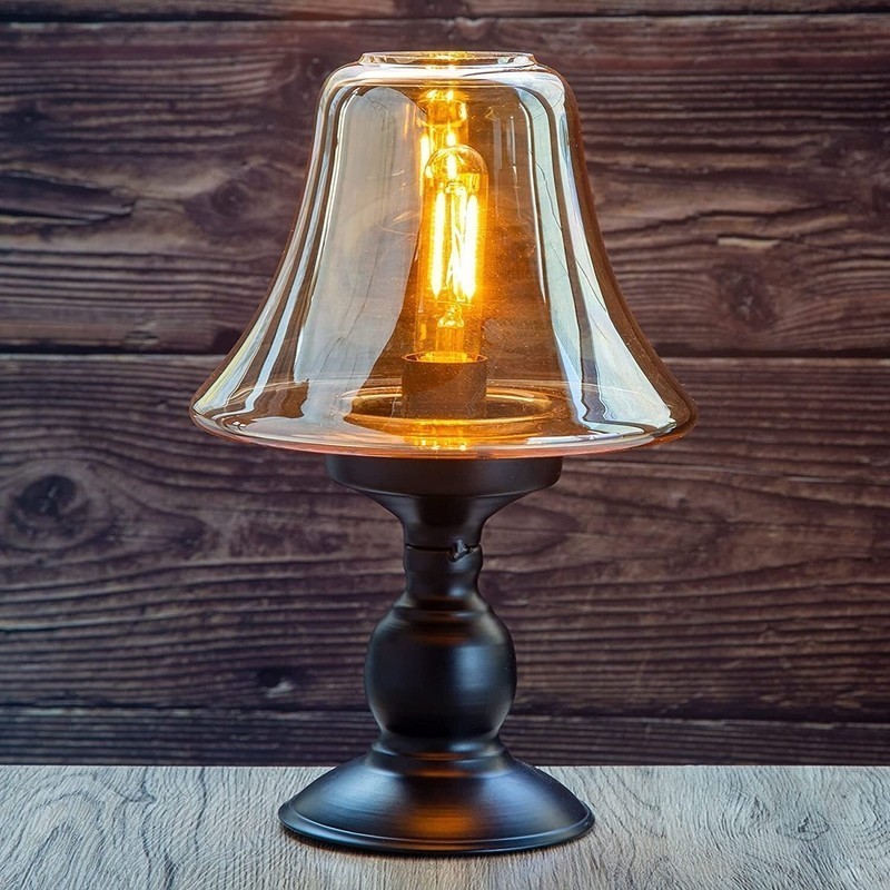 Small Battery Table Lamp With Soothing Ambient Lighting