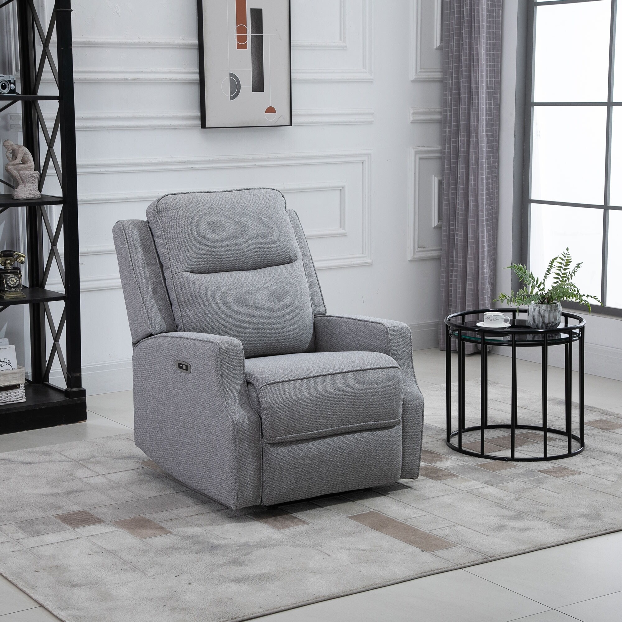Small Electric Wall Hugger Recliner