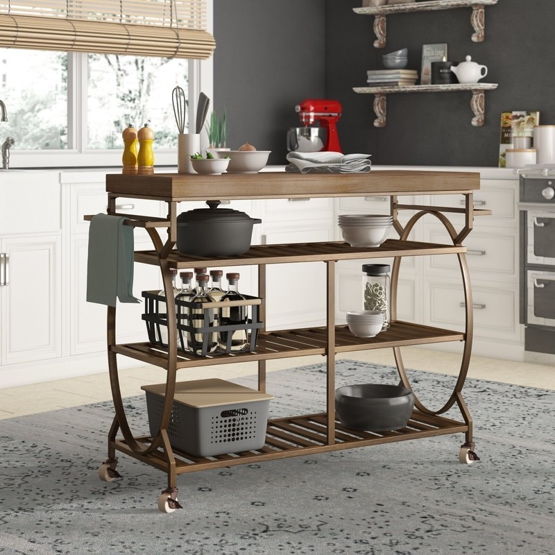 Stainless Steel Mobile Kitchen Island
