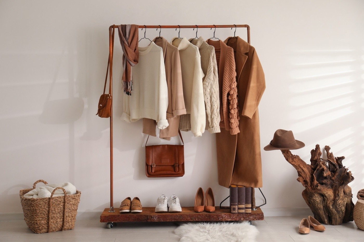 fashion clothing rack