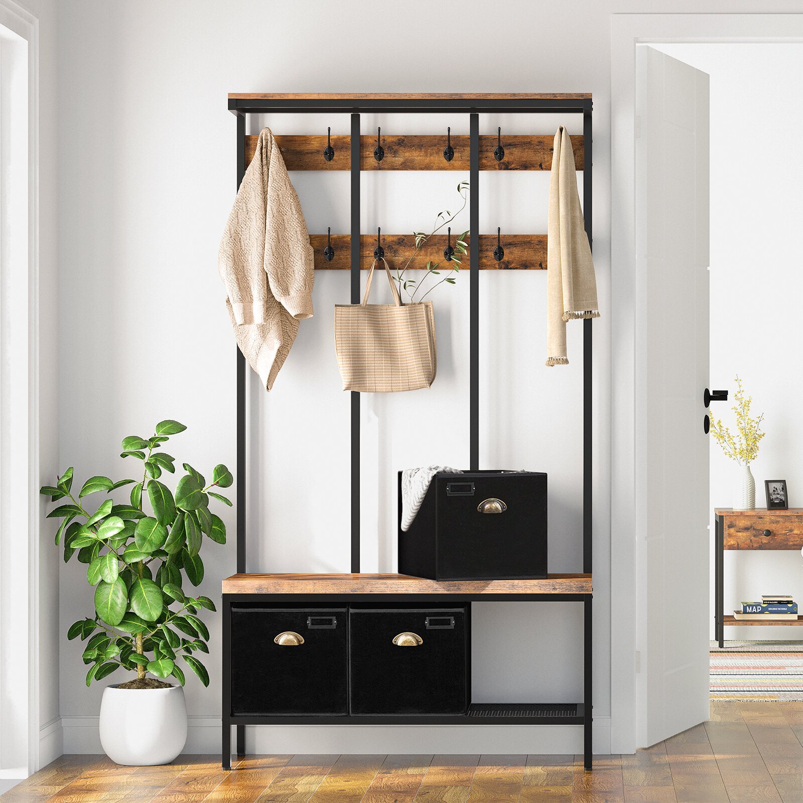 Coat best sale rack cupboard