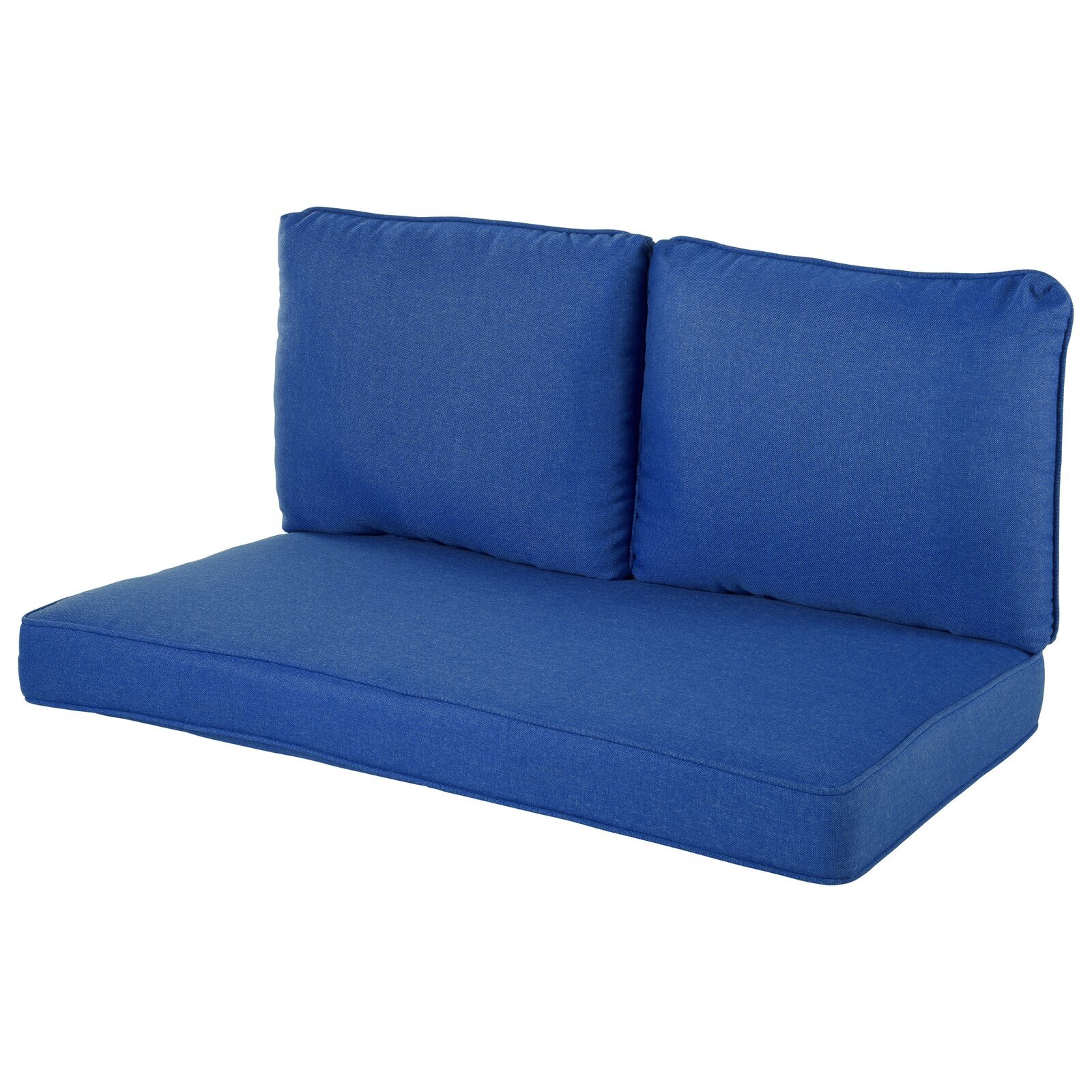Three Piece High back Chair Cushions and Pillows Loveseat