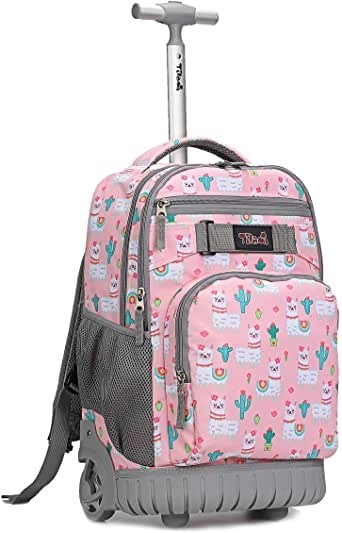 Tilami rolling backpack 18 inch wheeled laptop backpack 1