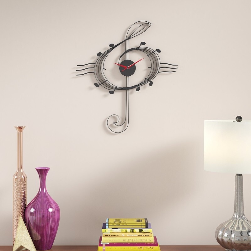 Unusual clock designs for music lovers