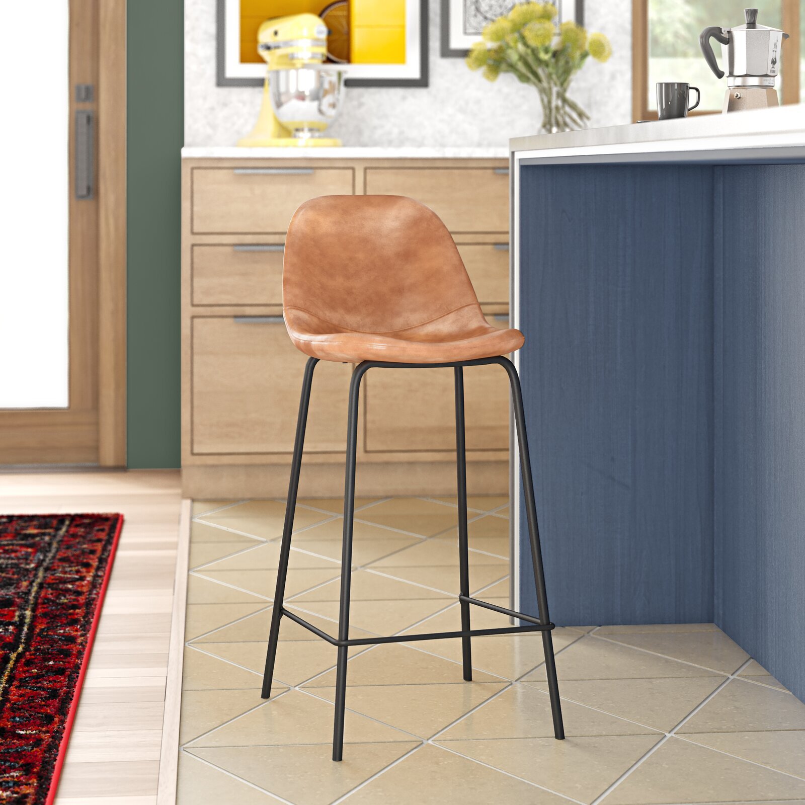 Upholstered Countertop or Bar Stools