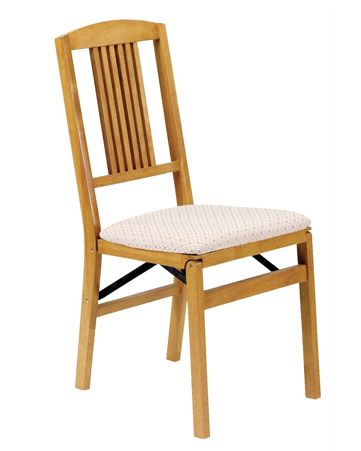 Upholstered folding dining chairs
