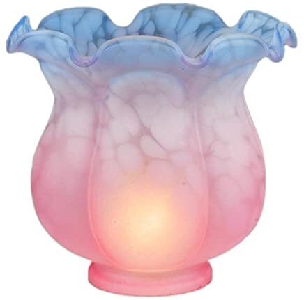 glass tulip lamp shade