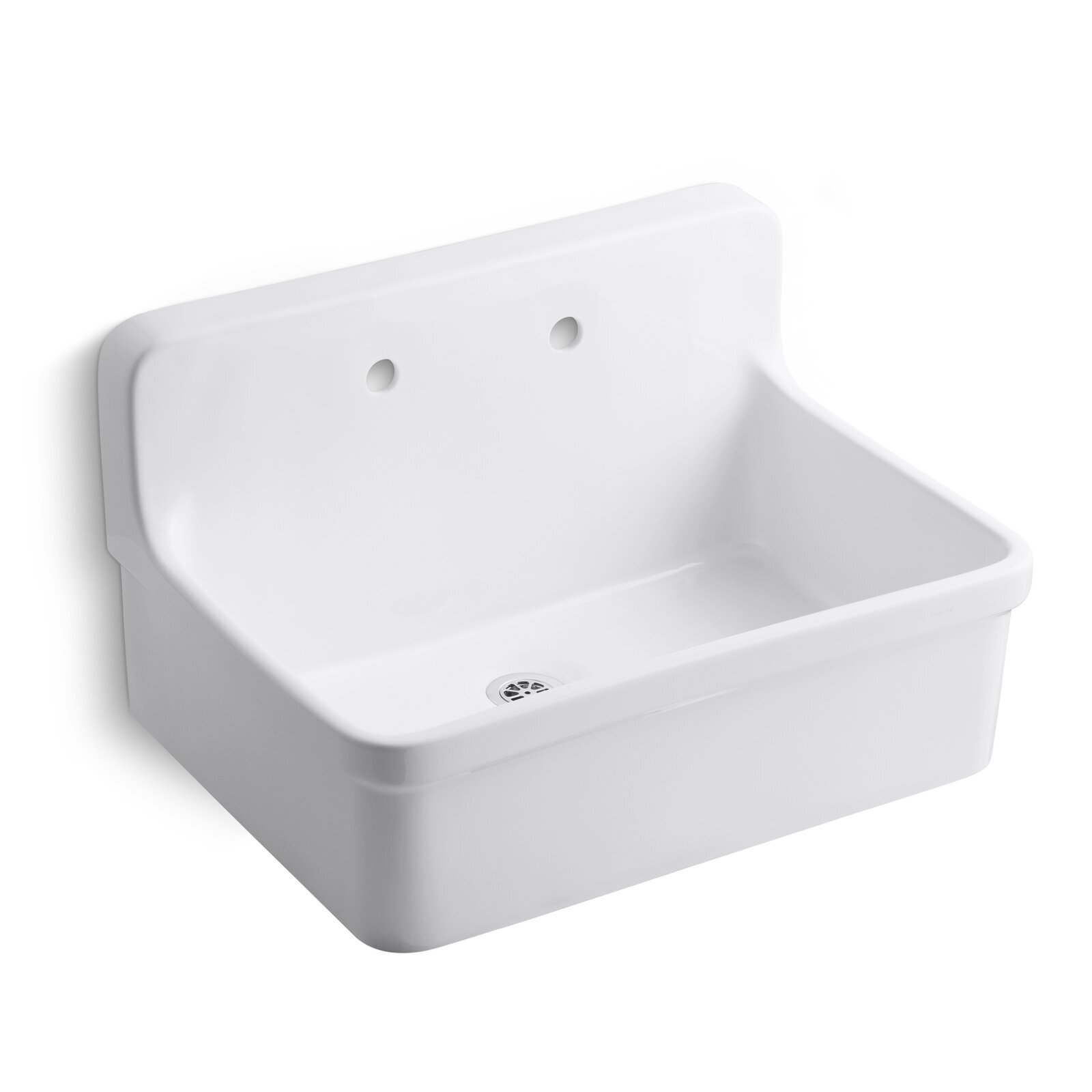 Wall mounted Porcelain Laundry Sink