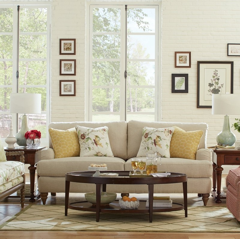 Warm Neutral Comfort and Sophisticated English Country Sofas