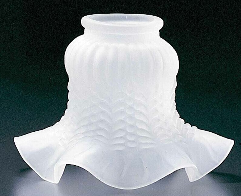 glass tulip lamp shade