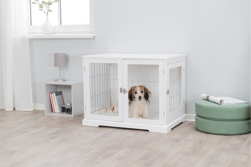 Wood and Wire Medium Pet Crate