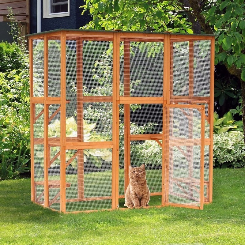 Cat Pen, Steel Framed Cat Pens Made in UK