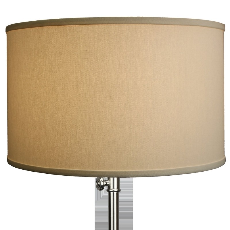 18'' W Linen Drum Lamp Shade ( Spider )