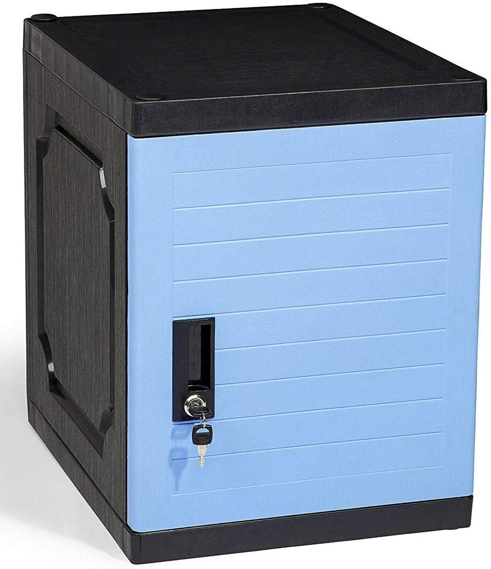 19” Wide Lockable Storage Cabinet with Keys