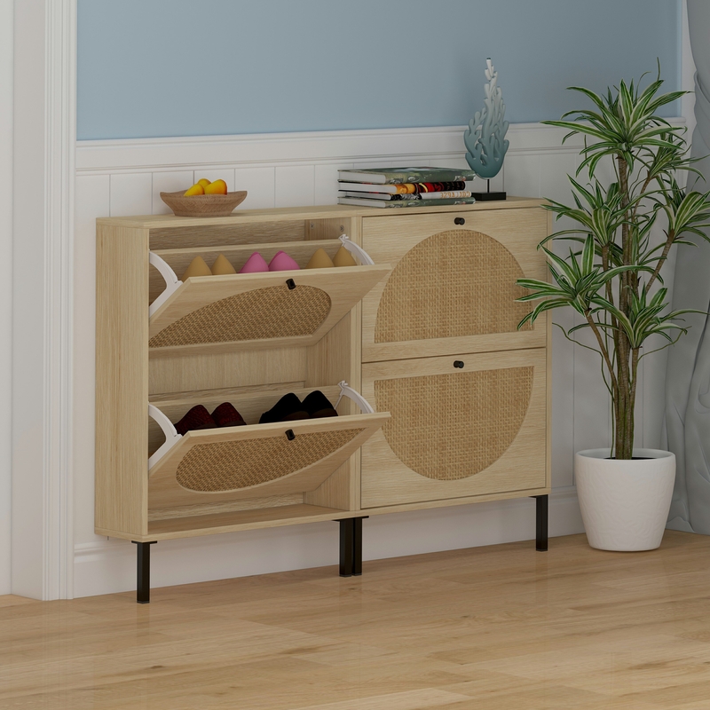 Wood Shoe Storage Cabinet - Ideas on Foter