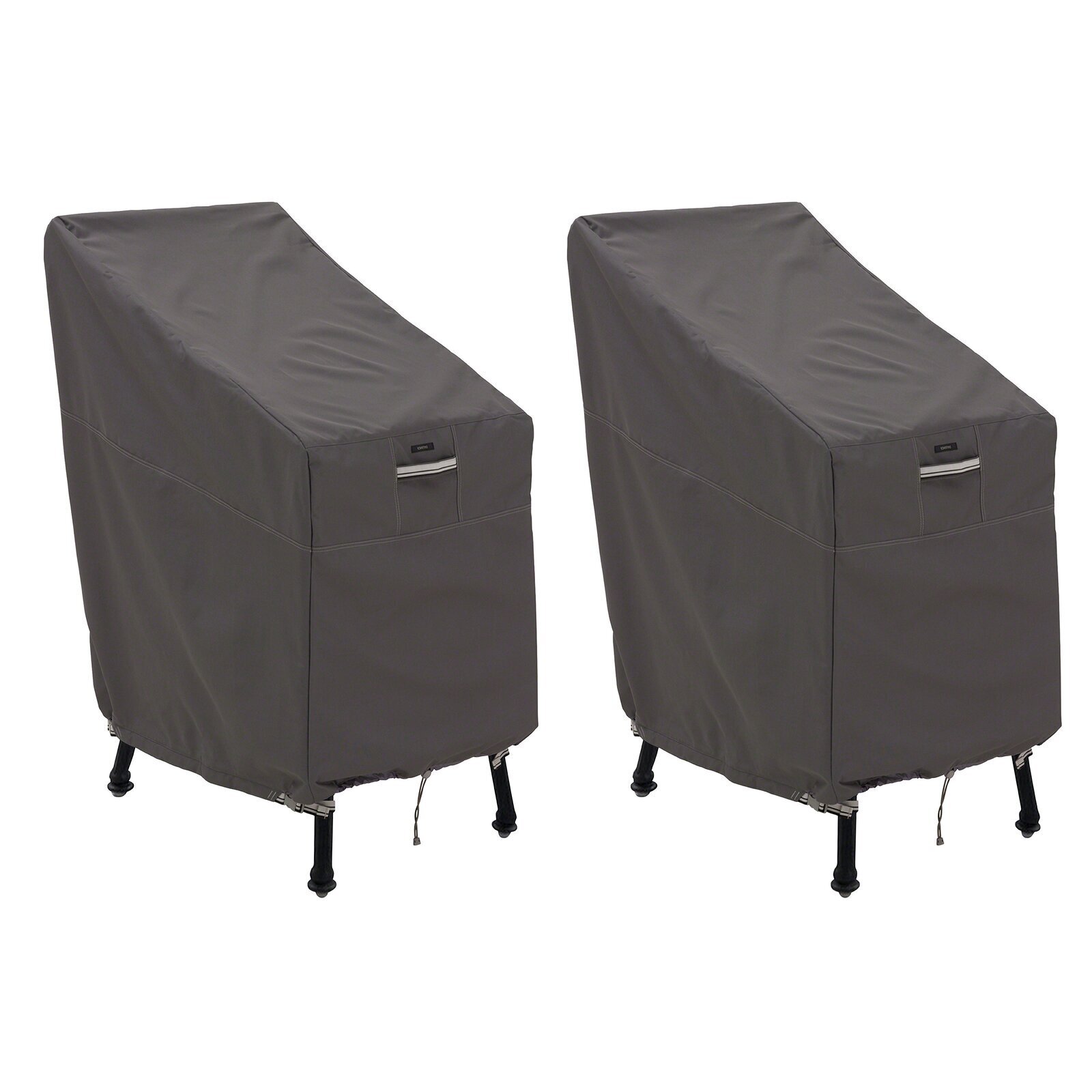 2 Pack Water Resistant Charcoal Grey Covers 