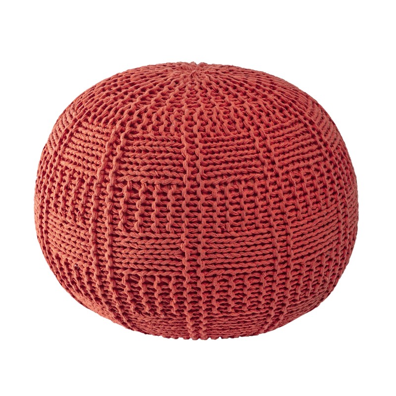 20'' Wide Round Pouf Ottoman