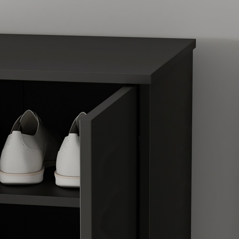 24 Pair Shoe Storage Cabinet