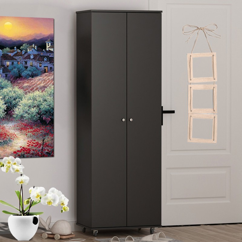 24 Pair Shoe Storage Cabinet