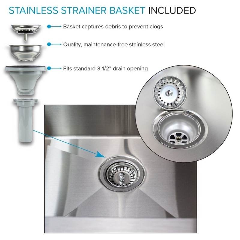 25'' L x 22'' W Free Standing Laundry Sink with Faucet