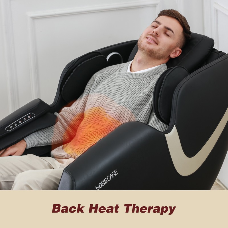 28.9'' Wide Faux Leather Power Wall Hugger Recliner with Massager