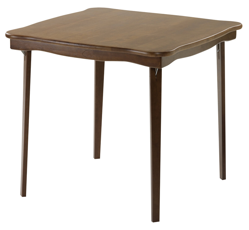 32'' Solid Wood Square Portable Folding Table