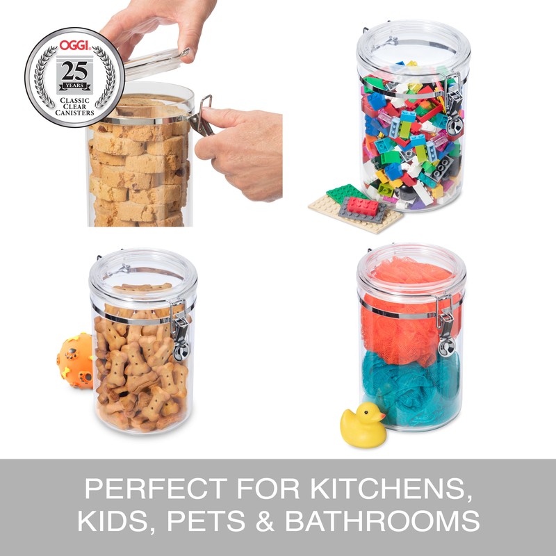 4 Piece Kitchen Canister Set