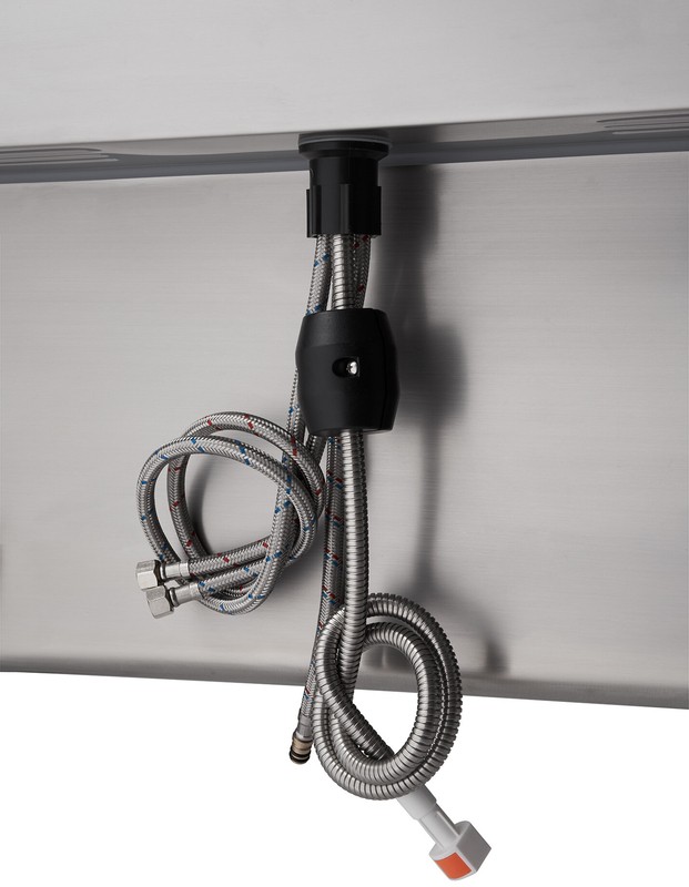 42" L x 24" W Free Standing Laundry Sink with Faucet