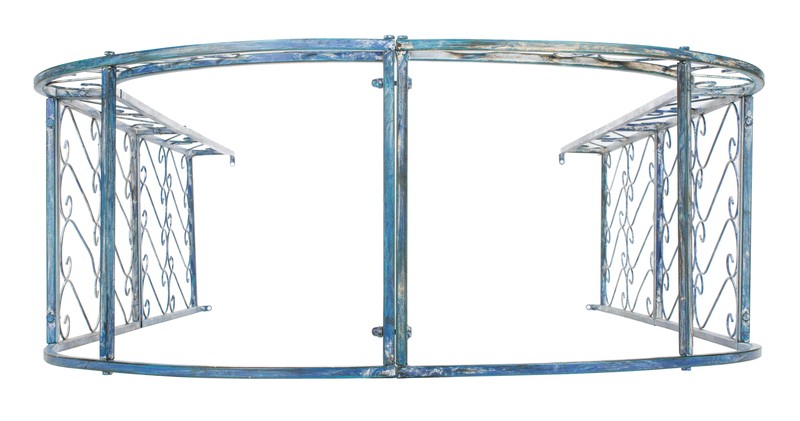 48.5" W x 18.5" D Iron Arbor