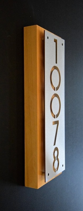 5-Line Wall Address Plaque