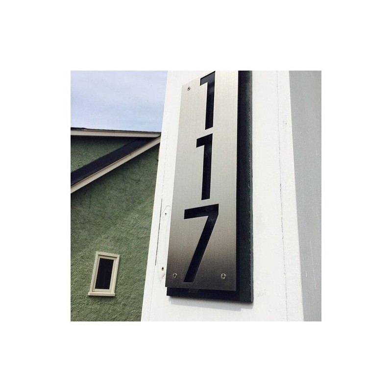 5-Line Wall Address Plaque