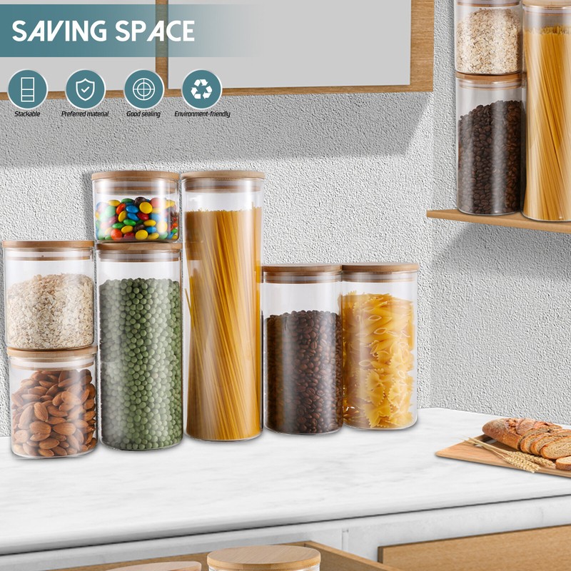 7 Piece Kitchen Canister Set