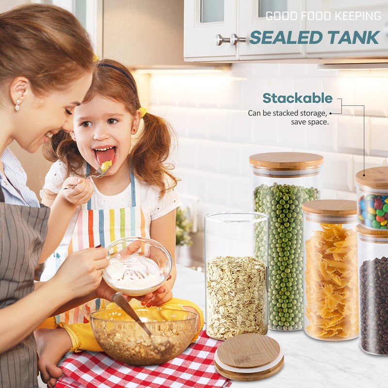 7 Piece Kitchen Canister Set